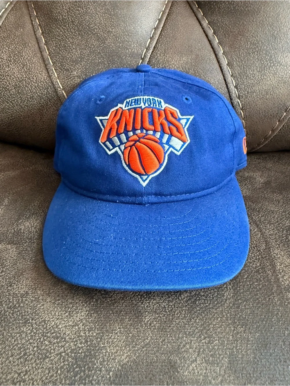 New York Knicks Royal Blue Logo snapback hat New era